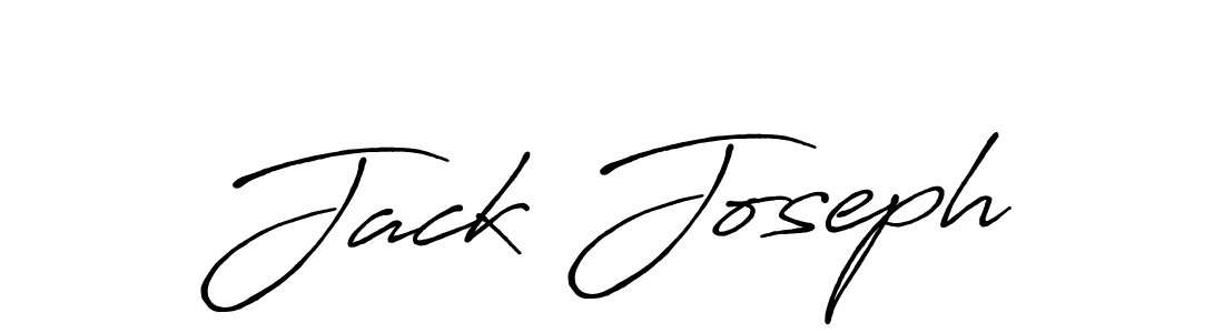 Design your own signature with our free online signature maker. With this signature software, you can create a handwritten (Antro_Vectra_Bolder) signature for name Jack Joseph. Jack Joseph signature style 7 images and pictures png