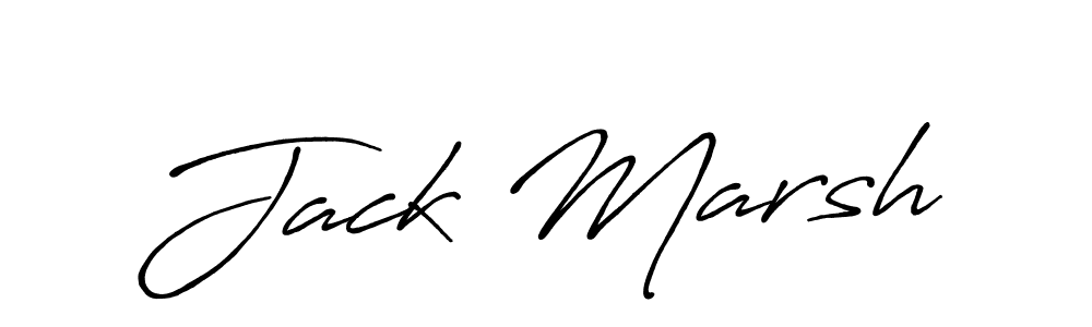 Similarly Antro_Vectra_Bolder is the best handwritten signature design. Signature creator online .You can use it as an online autograph creator for name Jack Marsh. Jack Marsh signature style 7 images and pictures png