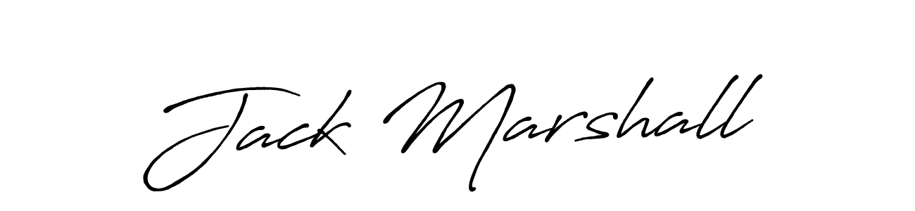 Create a beautiful signature design for name Jack Marshall. With this signature (Antro_Vectra_Bolder) fonts, you can make a handwritten signature for free. Jack Marshall signature style 7 images and pictures png