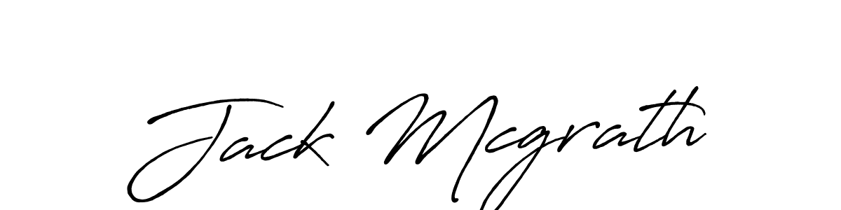 Jack Mcgrath stylish signature style. Best Handwritten Sign (Antro_Vectra_Bolder) for my name. Handwritten Signature Collection Ideas for my name Jack Mcgrath. Jack Mcgrath signature style 7 images and pictures png