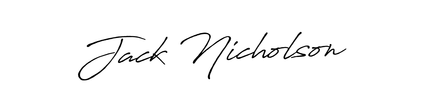 Similarly Antro_Vectra_Bolder is the best handwritten signature design. Signature creator online .You can use it as an online autograph creator for name Jack Nicholson. Jack Nicholson signature style 7 images and pictures png