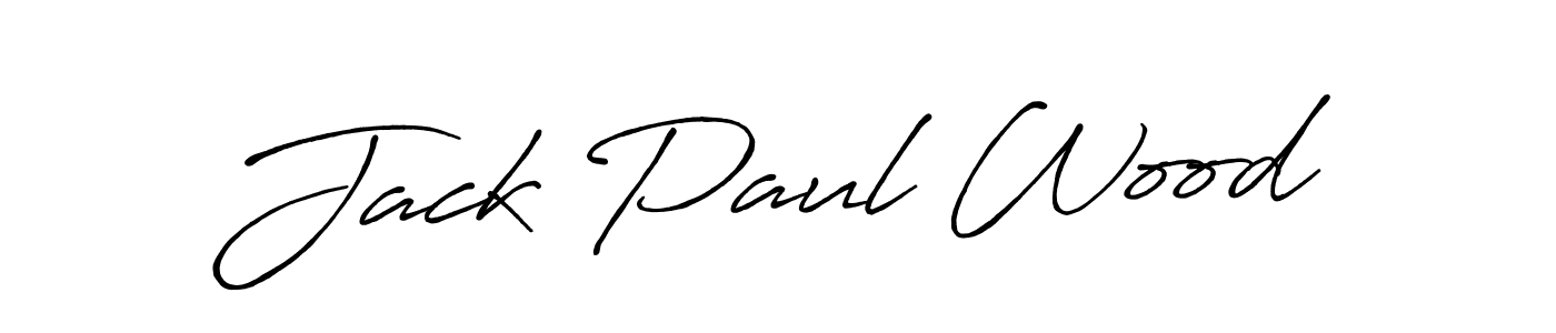 Also we have Jack Paul Wood name is the best signature style. Create professional handwritten signature collection using Antro_Vectra_Bolder autograph style. Jack Paul Wood signature style 7 images and pictures png