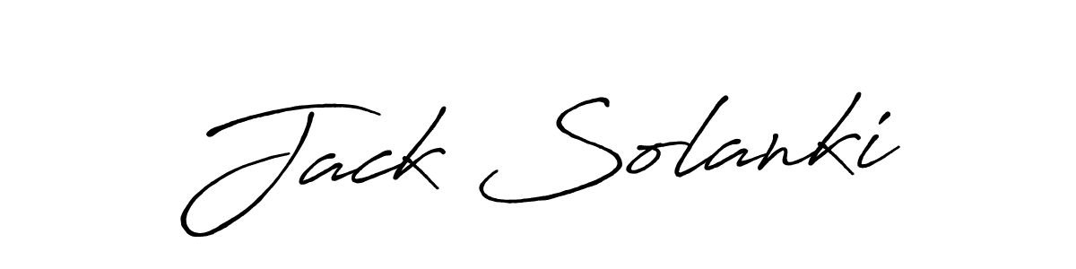The best way (Antro_Vectra_Bolder) to make a short signature is to pick only two or three words in your name. The name Jack Solanki include a total of six letters. For converting this name. Jack Solanki signature style 7 images and pictures png