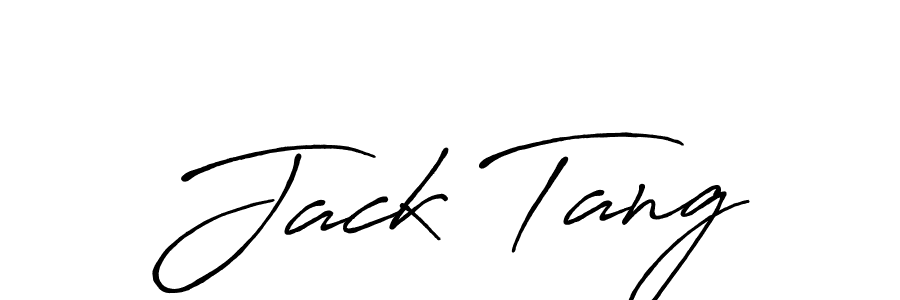 Create a beautiful signature design for name Jack Tang. With this signature (Antro_Vectra_Bolder) fonts, you can make a handwritten signature for free. Jack Tang signature style 7 images and pictures png
