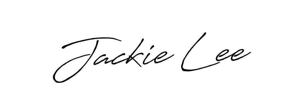 Design your own signature with our free online signature maker. With this signature software, you can create a handwritten (Antro_Vectra_Bolder) signature for name Jackie Lee. Jackie Lee signature style 7 images and pictures png