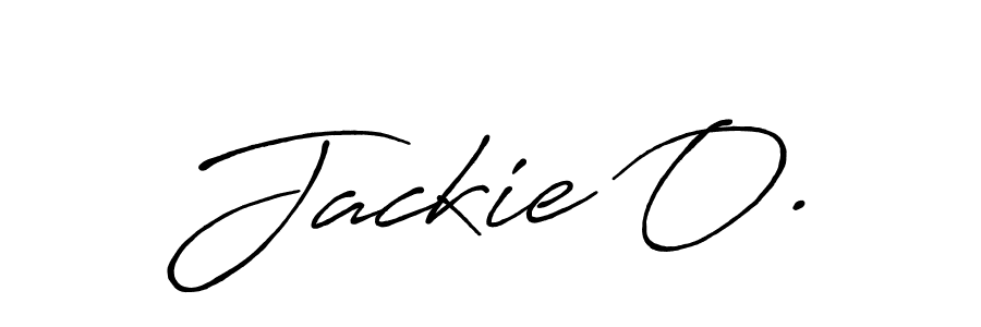 How to make Jackie O. name signature. Use Antro_Vectra_Bolder style for creating short signs online. This is the latest handwritten sign. Jackie O. signature style 7 images and pictures png