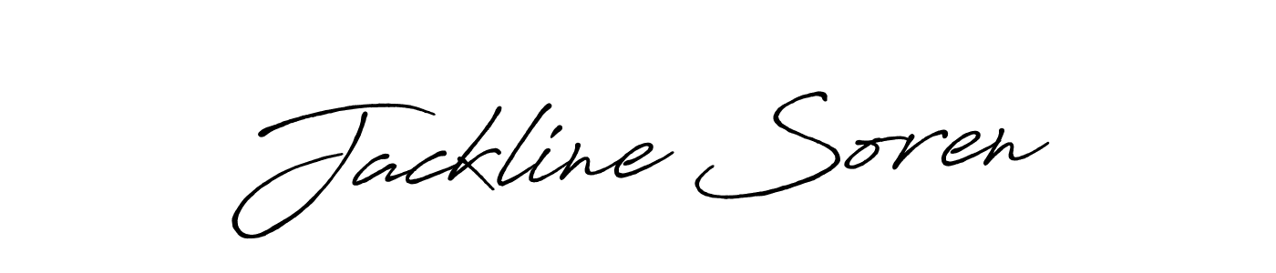 You should practise on your own different ways (Antro_Vectra_Bolder) to write your name (Jackline Soren) in signature. don't let someone else do it for you. Jackline Soren signature style 7 images and pictures png