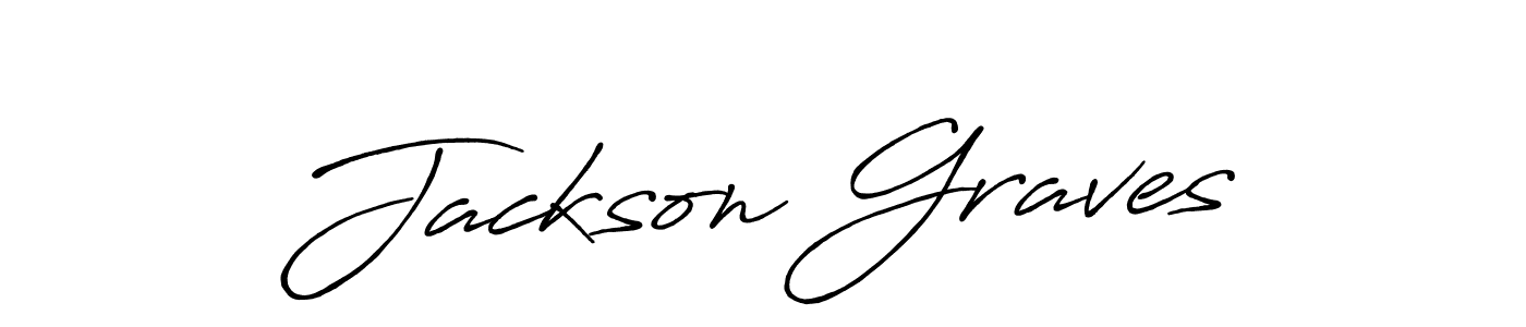 Similarly Antro_Vectra_Bolder is the best handwritten signature design. Signature creator online .You can use it as an online autograph creator for name Jackson Graves. Jackson Graves signature style 7 images and pictures png