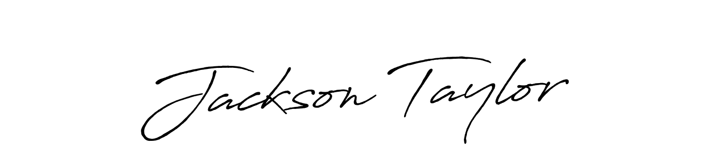 Antro_Vectra_Bolder is a professional signature style that is perfect for those who want to add a touch of class to their signature. It is also a great choice for those who want to make their signature more unique. Get Jackson Taylor name to fancy signature for free. Jackson Taylor signature style 7 images and pictures png