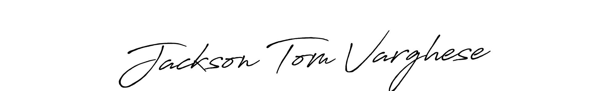 How to Draw Jackson Tom Varghese signature style? Antro_Vectra_Bolder is a latest design signature styles for name Jackson Tom Varghese. Jackson Tom Varghese signature style 7 images and pictures png