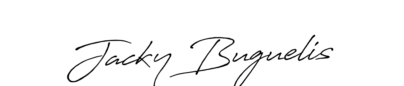 You should practise on your own different ways (Antro_Vectra_Bolder) to write your name (Jacky Buguelis) in signature. don't let someone else do it for you. Jacky Buguelis signature style 7 images and pictures png