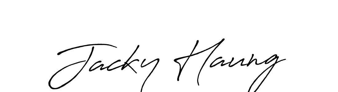 You should practise on your own different ways (Antro_Vectra_Bolder) to write your name (Jacky Haung) in signature. don't let someone else do it for you. Jacky Haung signature style 7 images and pictures png