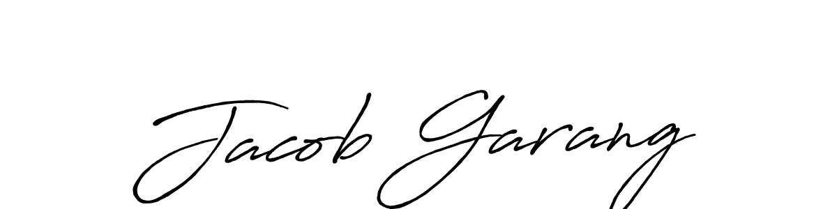 Design your own signature with our free online signature maker. With this signature software, you can create a handwritten (Antro_Vectra_Bolder) signature for name Jacob Garang. Jacob Garang signature style 7 images and pictures png