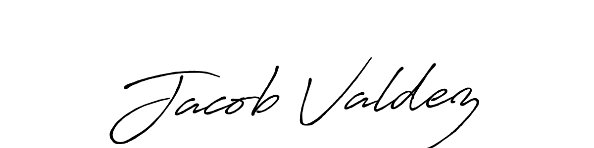 Jacob Valdez stylish signature style. Best Handwritten Sign (Antro_Vectra_Bolder) for my name. Handwritten Signature Collection Ideas for my name Jacob Valdez. Jacob Valdez signature style 7 images and pictures png