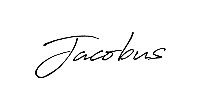 Use a signature maker to create a handwritten signature online. With this signature software, you can design (Antro_Vectra_Bolder) your own signature for name Jacobus. Jacobus signature style 7 images and pictures png