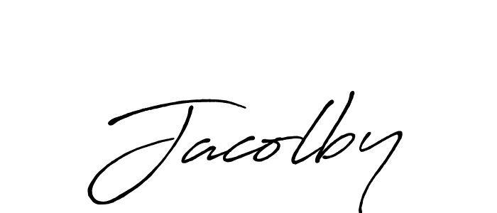 Antro_Vectra_Bolder is a professional signature style that is perfect for those who want to add a touch of class to their signature. It is also a great choice for those who want to make their signature more unique. Get Jacolby name to fancy signature for free. Jacolby signature style 7 images and pictures png