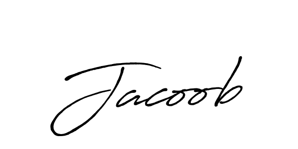 It looks lik you need a new signature style for name Jacoob. Design unique handwritten (Antro_Vectra_Bolder) signature with our free signature maker in just a few clicks. Jacoob signature style 7 images and pictures png