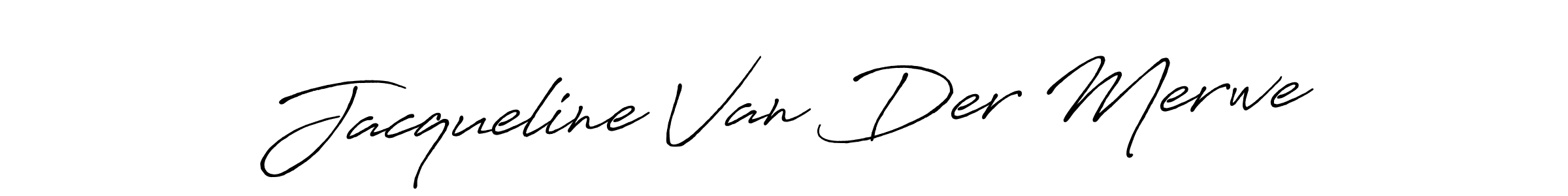 Design your own signature with our free online signature maker. With this signature software, you can create a handwritten (Antro_Vectra_Bolder) signature for name Jacqueline Van Der Merwe. Jacqueline Van Der Merwe signature style 7 images and pictures png