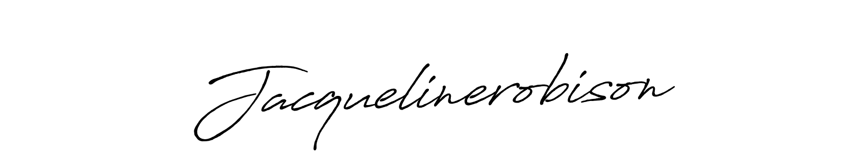 Design your own signature with our free online signature maker. With this signature software, you can create a handwritten (Antro_Vectra_Bolder) signature for name Jacquelinerobison. Jacquelinerobison signature style 7 images and pictures png