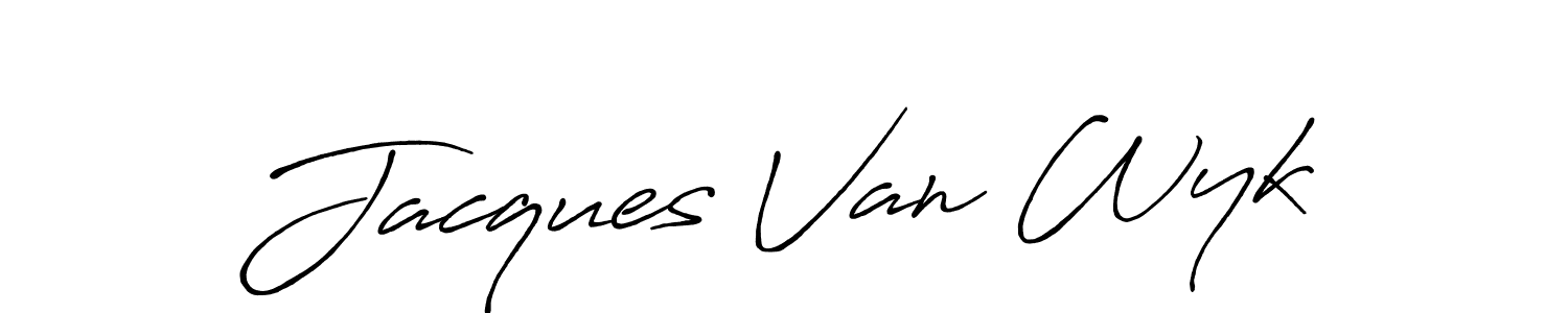 Also You can easily find your signature by using the search form. We will create Jacques Van Wyk name handwritten signature images for you free of cost using Antro_Vectra_Bolder sign style. Jacques Van Wyk signature style 7 images and pictures png