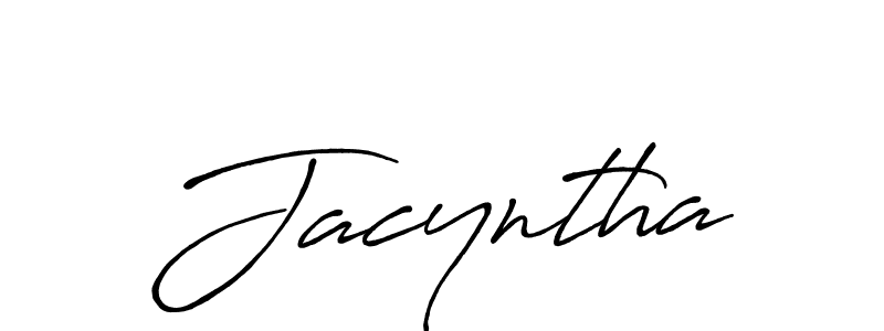 How to make Jacyntha signature? Antro_Vectra_Bolder is a professional autograph style. Create handwritten signature for Jacyntha name. Jacyntha signature style 7 images and pictures png