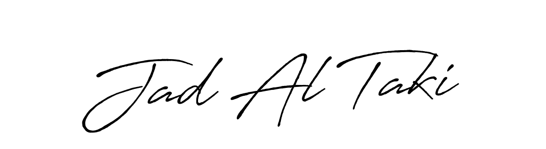 You should practise on your own different ways (Antro_Vectra_Bolder) to write your name (Jad Al Taki) in signature. don't let someone else do it for you. Jad Al Taki signature style 7 images and pictures png