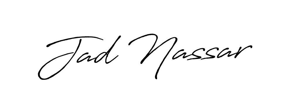 How to Draw Jad Nassar signature style? Antro_Vectra_Bolder is a latest design signature styles for name Jad Nassar. Jad Nassar signature style 7 images and pictures png