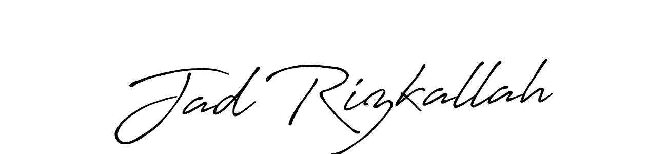 You can use this online signature creator to create a handwritten signature for the name Jad Rizkallah. This is the best online autograph maker. Jad Rizkallah signature style 7 images and pictures png
