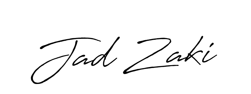 Here are the top 10 professional signature styles for the name Jad Zaki. These are the best autograph styles you can use for your name. Jad Zaki signature style 7 images and pictures png