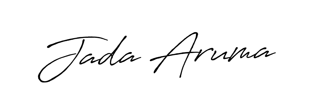Make a short Jada Aruma signature style. Manage your documents anywhere anytime using Antro_Vectra_Bolder. Create and add eSignatures, submit forms, share and send files easily. Jada Aruma signature style 7 images and pictures png