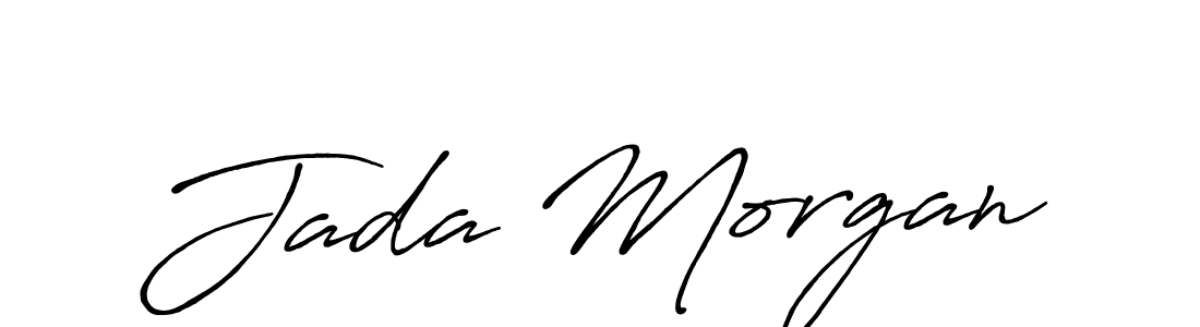 Once you've used our free online signature maker to create your best signature Antro_Vectra_Bolder style, it's time to enjoy all of the benefits that Jada Morgan name signing documents. Jada Morgan signature style 7 images and pictures png