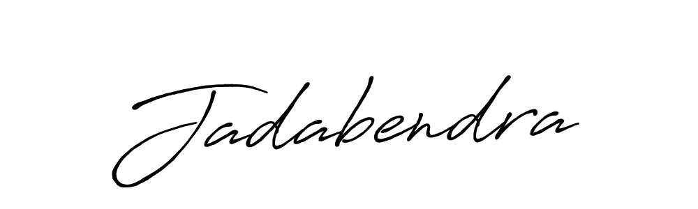 It looks lik you need a new signature style for name Jadabendra. Design unique handwritten (Antro_Vectra_Bolder) signature with our free signature maker in just a few clicks. Jadabendra signature style 7 images and pictures png