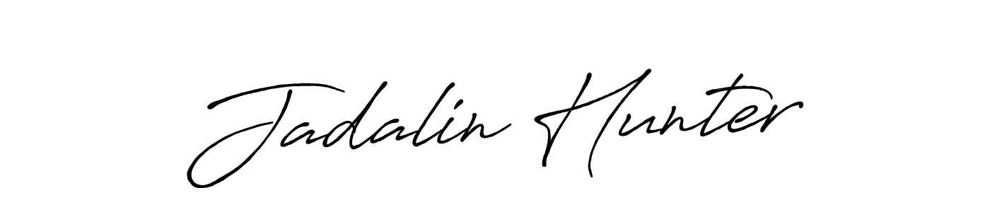 Make a short Jadalin Hunter signature style. Manage your documents anywhere anytime using Antro_Vectra_Bolder. Create and add eSignatures, submit forms, share and send files easily. Jadalin Hunter signature style 7 images and pictures png