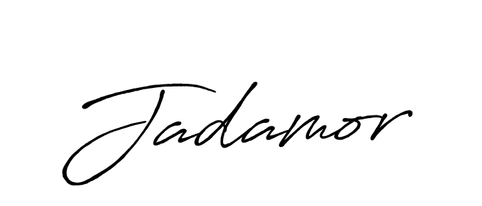 Also we have Jadamor name is the best signature style. Create professional handwritten signature collection using Antro_Vectra_Bolder autograph style. Jadamor signature style 7 images and pictures png