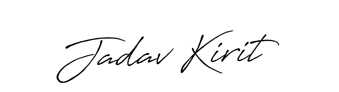 How to Draw Jadav Kirit signature style? Antro_Vectra_Bolder is a latest design signature styles for name Jadav Kirit. Jadav Kirit signature style 7 images and pictures png