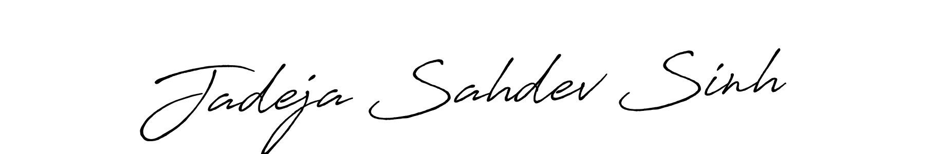You should practise on your own different ways (Antro_Vectra_Bolder) to write your name (Jadeja Sahdev Sinh) in signature. don't let someone else do it for you. Jadeja Sahdev Sinh signature style 7 images and pictures png