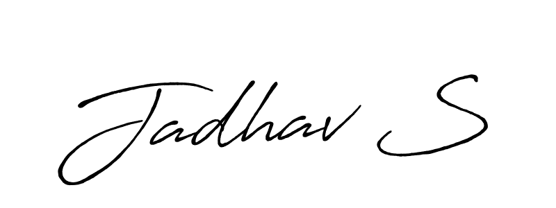 Best and Professional Signature Style for Jadhav S. Antro_Vectra_Bolder Best Signature Style Collection. Jadhav S signature style 7 images and pictures png