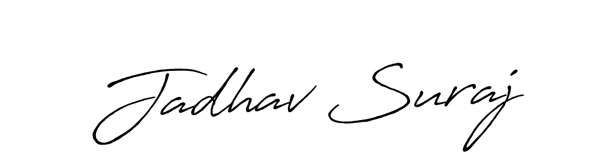 Make a beautiful signature design for name Jadhav Suraj. Use this online signature maker to create a handwritten signature for free. Jadhav Suraj signature style 7 images and pictures png