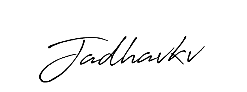 Also we have Jadhavkv name is the best signature style. Create professional handwritten signature collection using Antro_Vectra_Bolder autograph style. Jadhavkv signature style 7 images and pictures png