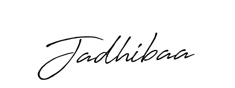 Once you've used our free online signature maker to create your best signature Antro_Vectra_Bolder style, it's time to enjoy all of the benefits that Jadhibaa name signing documents. Jadhibaa signature style 7 images and pictures png
