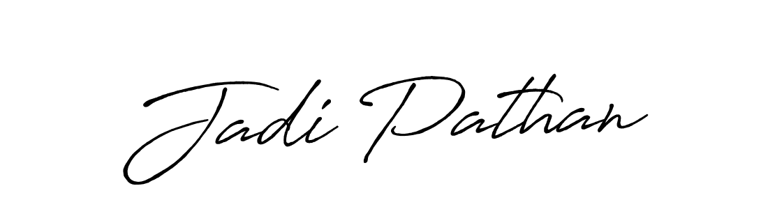 if you are searching for the best signature style for your name Jadi Pathan. so please give up your signature search. here we have designed multiple signature styles  using Antro_Vectra_Bolder. Jadi Pathan signature style 7 images and pictures png