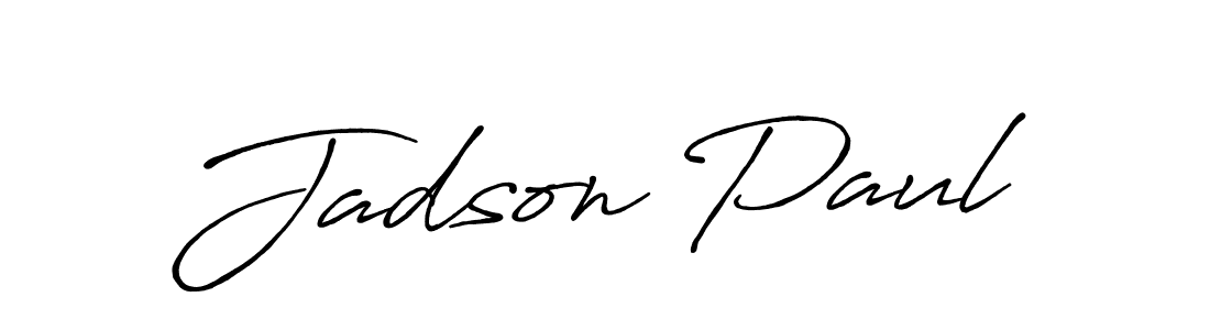 Use a signature maker to create a handwritten signature online. With this signature software, you can design (Antro_Vectra_Bolder) your own signature for name Jadson Paul. Jadson Paul signature style 7 images and pictures png