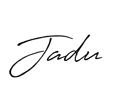 Make a beautiful signature design for name Jadu. Use this online signature maker to create a handwritten signature for free. Jadu signature style 7 images and pictures png