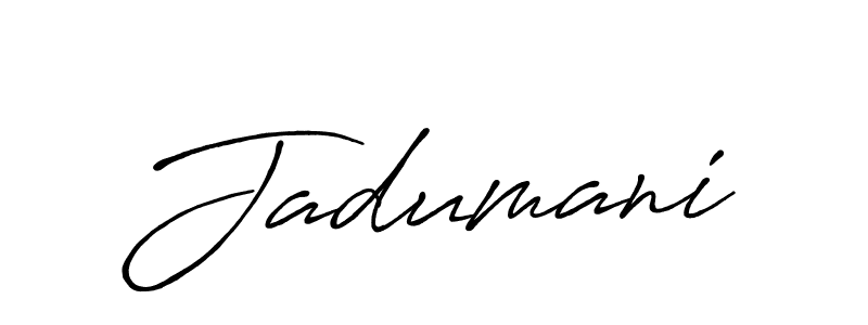 Also You can easily find your signature by using the search form. We will create Jadumani name handwritten signature images for you free of cost using Antro_Vectra_Bolder sign style. Jadumani signature style 7 images and pictures png