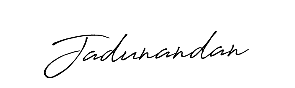 Make a beautiful signature design for name Jadunandan. Use this online signature maker to create a handwritten signature for free. Jadunandan signature style 7 images and pictures png