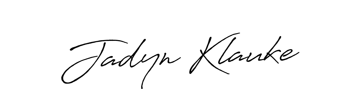 Once you've used our free online signature maker to create your best signature Antro_Vectra_Bolder style, it's time to enjoy all of the benefits that Jadyn Klauke name signing documents. Jadyn Klauke signature style 7 images and pictures png