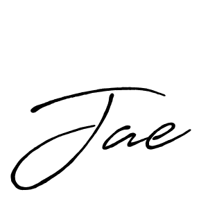 Use a signature maker to create a handwritten signature online. With this signature software, you can design (Antro_Vectra_Bolder) your own signature for name Jae. Jae signature style 7 images and pictures png