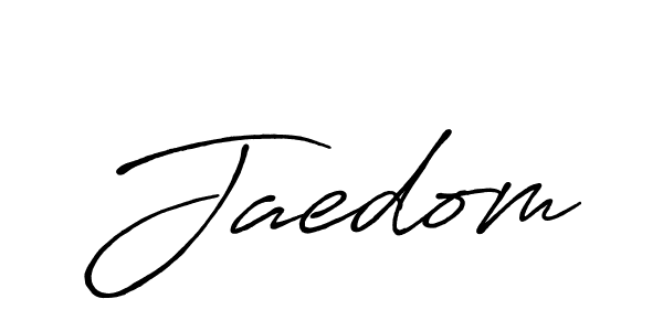 Use a signature maker to create a handwritten signature online. With this signature software, you can design (Antro_Vectra_Bolder) your own signature for name Jaedom. Jaedom signature style 7 images and pictures png