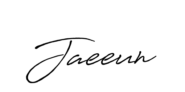 Make a beautiful signature design for name Jaeeun. With this signature (Antro_Vectra_Bolder) style, you can create a handwritten signature for free. Jaeeun signature style 7 images and pictures png