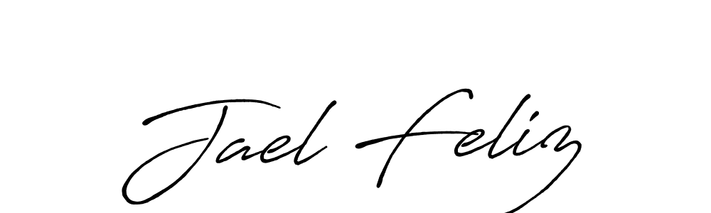 Make a beautiful signature design for name Jael Feliz. Use this online signature maker to create a handwritten signature for free. Jael Feliz signature style 7 images and pictures png